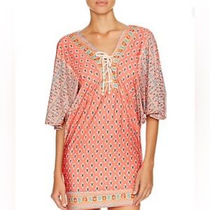 Nanette Lepore Swim NWT 2-Piece Set Cover Tunic & Pants Multicolored Size Large